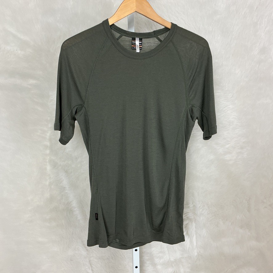 Icebreaker Men's Green Pure Merino Wool Everyday Merino Short Sleeve T-Shirt L gallery