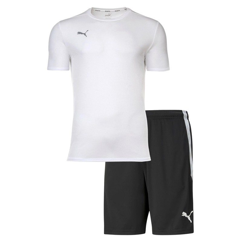 Puma Men's Finisher Set - Training Shorts Short, Functional Shirt Crew Neck Plain... gallery