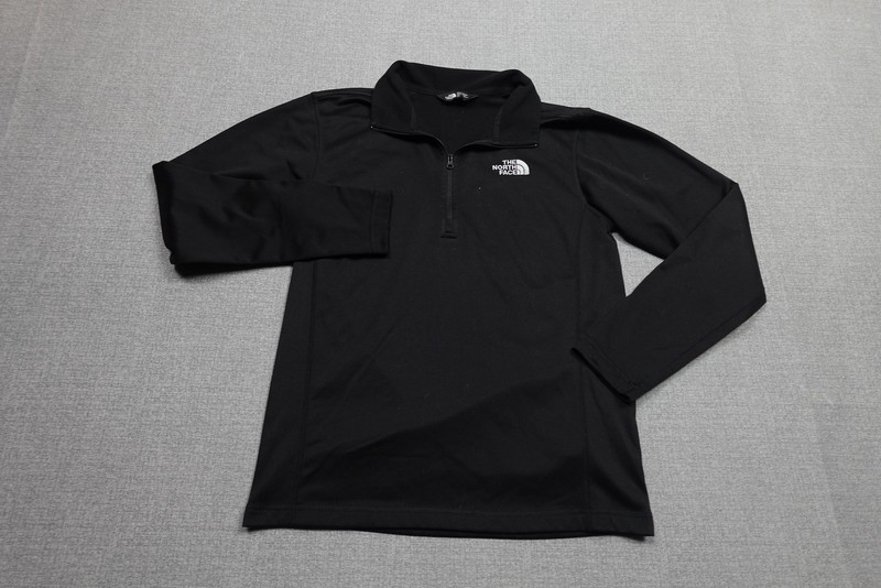 The North Face Quarter Zip Pullover Mens Small Black Lightweight Base Layer gallery