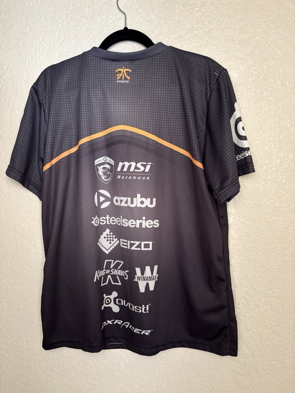 Counterstrike Fnatic Jersey 2014 CS Go Esports Player Jersey XXL gallery