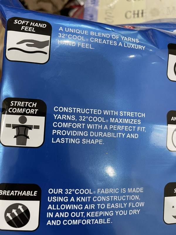 2X 3PKMen's 32 Degrees Cool Short Sleeve Crew Neck Quick-Dry Breathable T-Shirt gallery