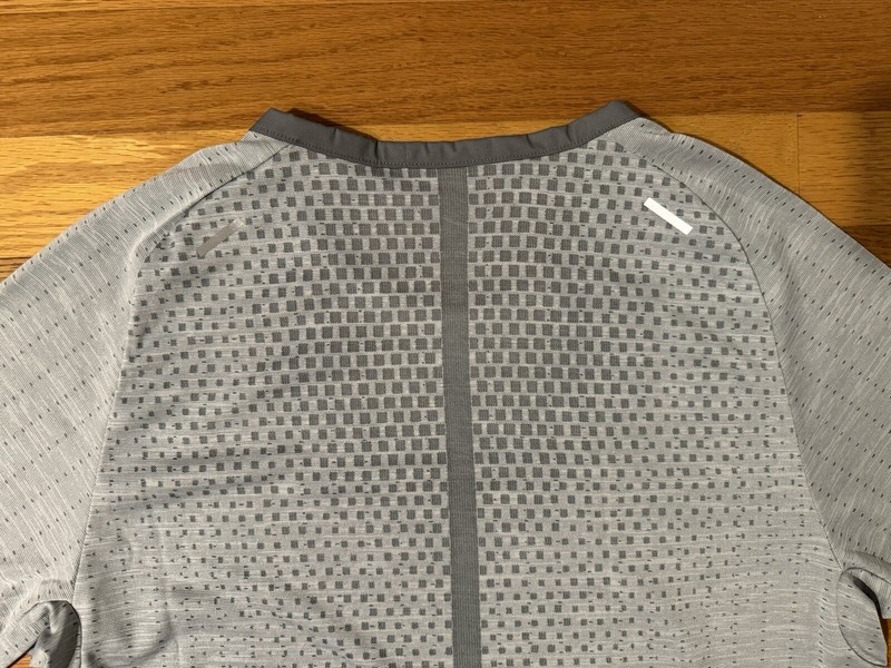 NWOT M Nike Dri-FIT ADV Run Division Tech Knit Running Shirt Grey DM4753-084 Men gallery