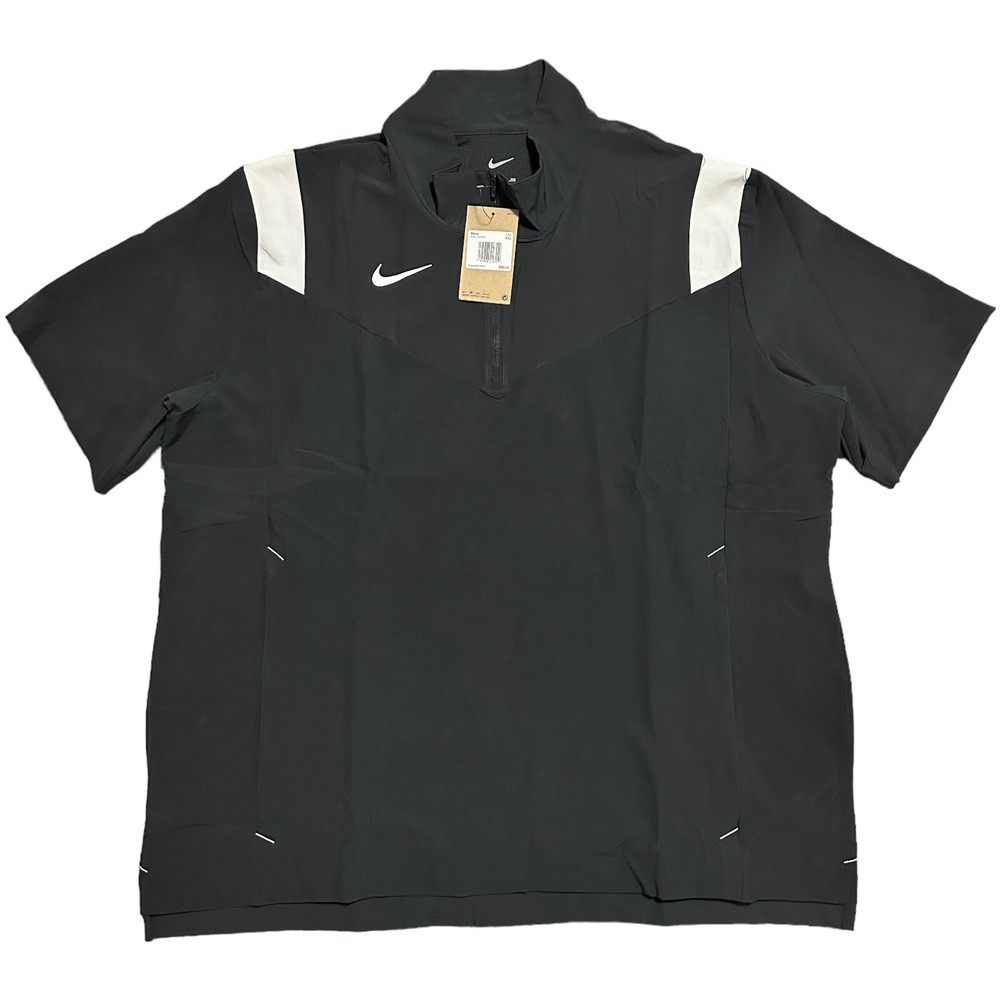 Nike Sideline Coach Lockup Quarter Zip Sz Small, Large DJ5113-010 New With Tags