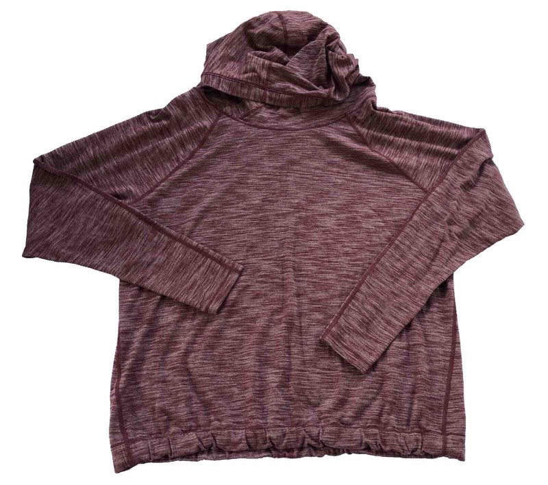 LULULEMON Lightweight Pullover Hoodie Unisex Size Tag Missing See Photos *issue gallery