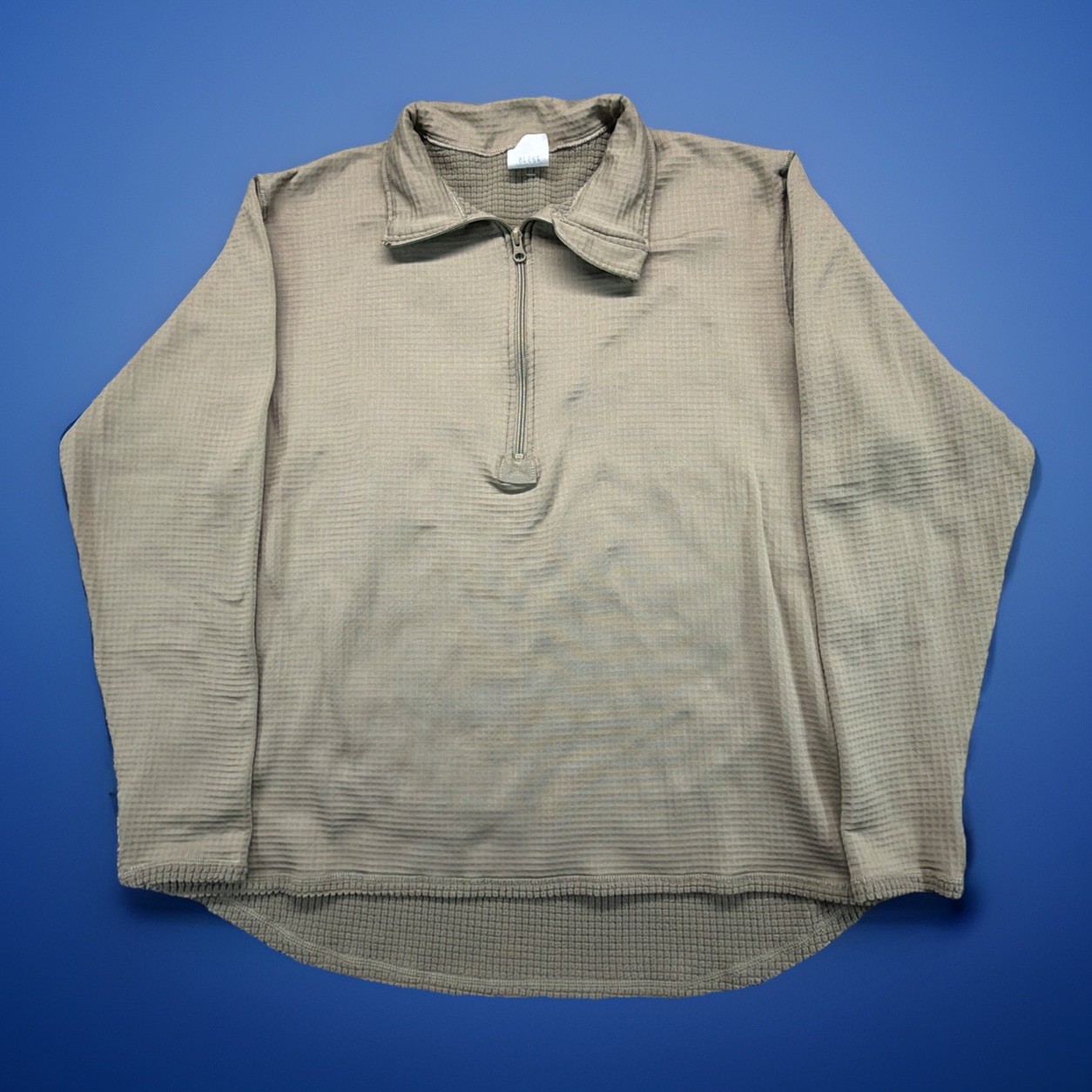 US Army Gen 3 Mid Weight Cold Weather Shirt Men XL Long Tan Thermal Waffle gallery