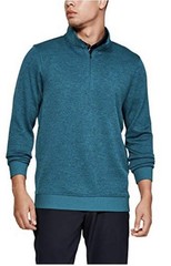 Under Armour Men’s UA Storm SweaterFleece 1/4 Zip Pullover Teal Vibe Medium Golf
