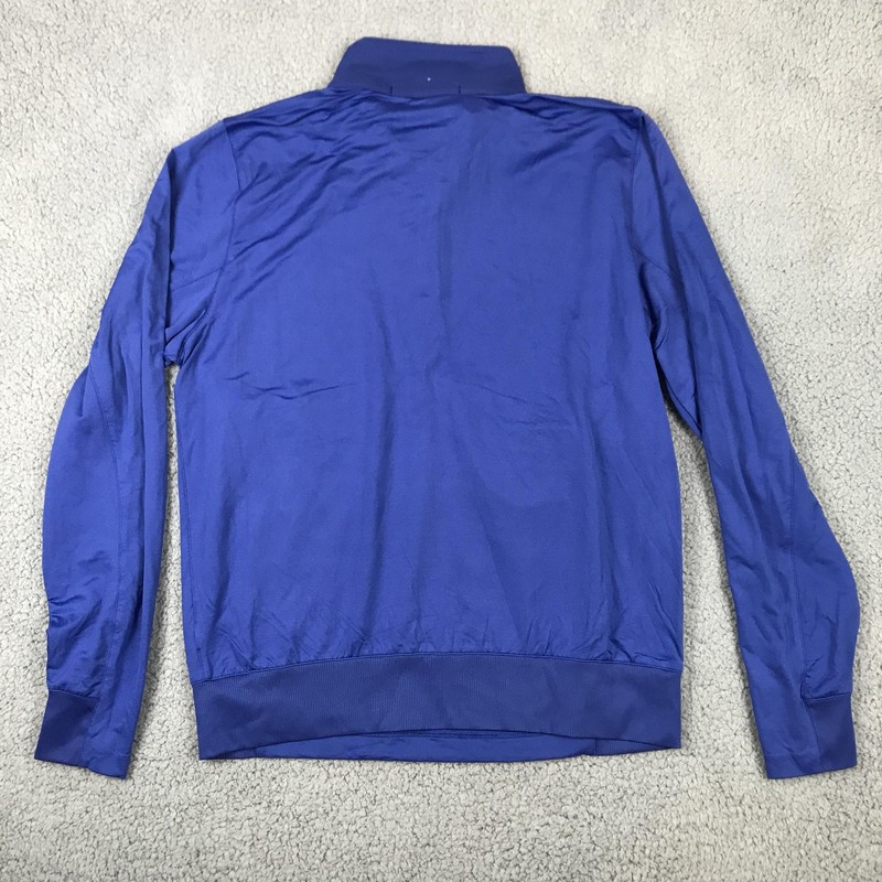 B. Draddy Pullover Mens Size Medium Blue 1/4 Zip Golf Lightweight Nylon Stretch gallery