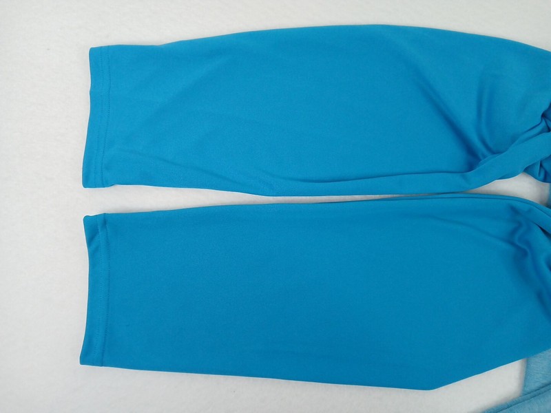 Under Armour Long Sleeve Shirt XL Blue Poly Casual Sport Baseball Football Run gallery