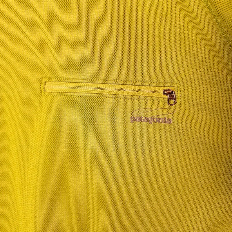 Patagonia Sunshade Shirt Mens XL Green Long Sleeve Chest Zip Pocket UPF Fishing gallery