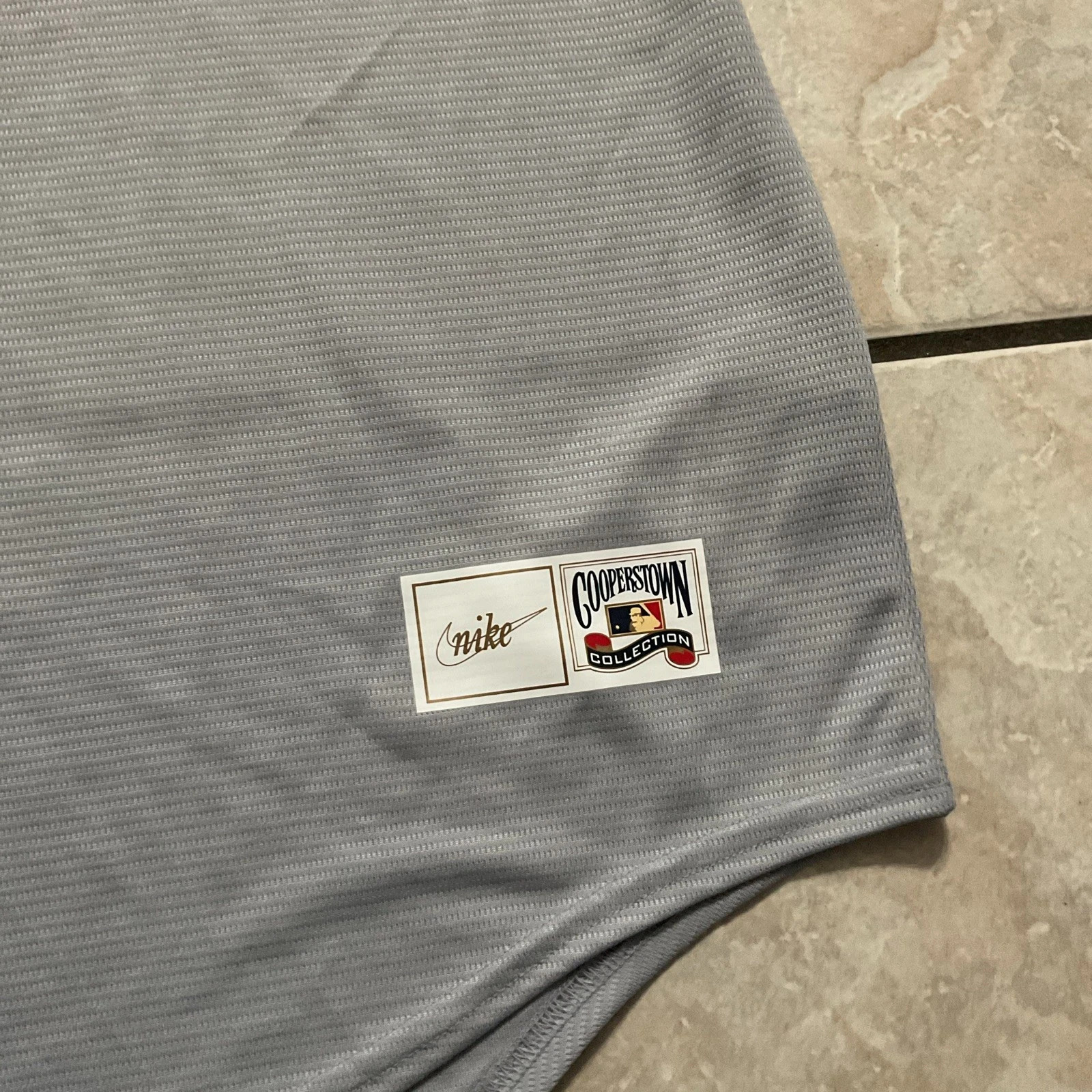 Nike Pittsburgh Pirates Blank Jersey Nike Cooperstown MLB Grey Medium gallery