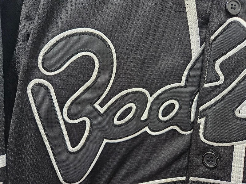 Notorious B.I.G Biggie-Bad Boy Records, Button-Up Baseball Jersey-Mens SMALL gallery