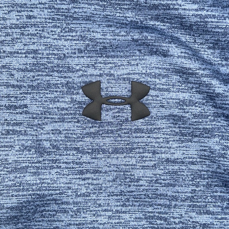 Under Armour 1/4 Zip Blue Pullover Size 2XL Loose Cold Gear Long Sleeve gallery