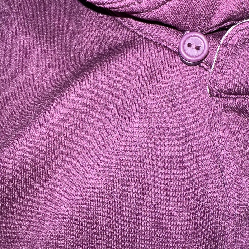 Twillory Shirt Mens Med Maroon 2 Button Polo Athleisure SS gallery