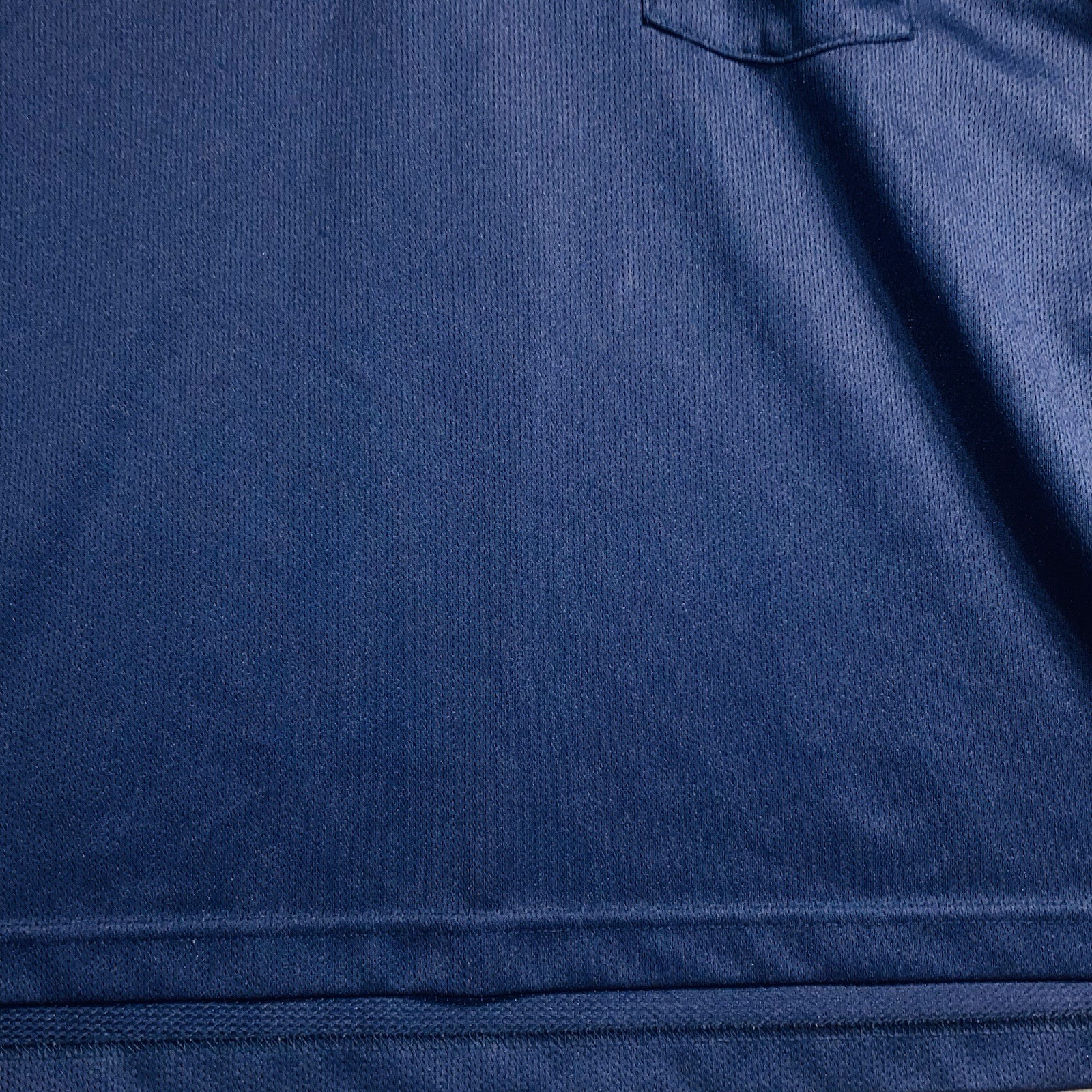 Dalco Athletic Mesh UMPIRE Polo Shirt Size M Blue BASEBALL/SOFTBALL Flawed gallery