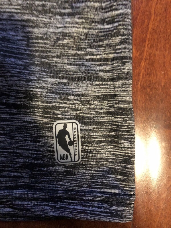 NBA Men's Size Large Performance T-Shirt Short Sleeve Front & Back Graphic Large gallery