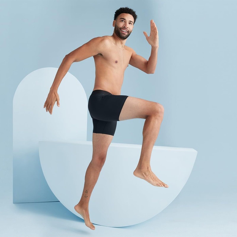 MeUndies – Men’s MoveMe Moisture Wicking, Anti Odor, Quick Dry Large, Black gallery