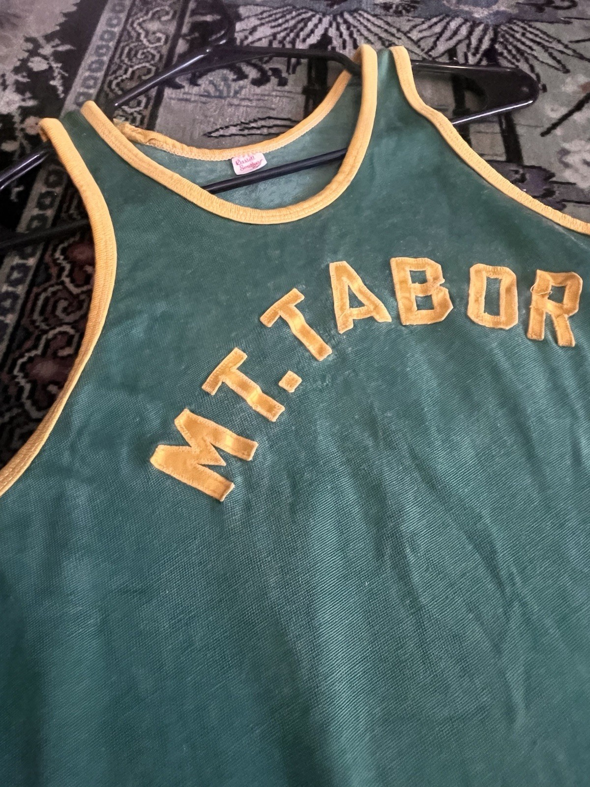 Vintage 70s Portland Mt Tabor Durene Jersey Tank Top L gallery