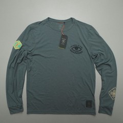 Roark Mathis LS Run Amok Shirt Mens Size S RK402 Orion “My Mind is the Mountain”