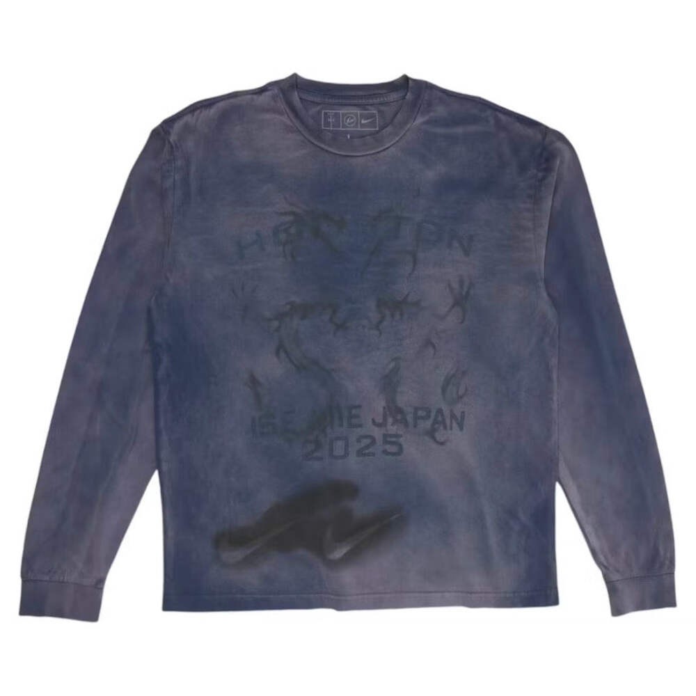 Travis Scott Cactus Jack x Fragment x Nike Houston To Ise Mie Longsleeve Washed gallery