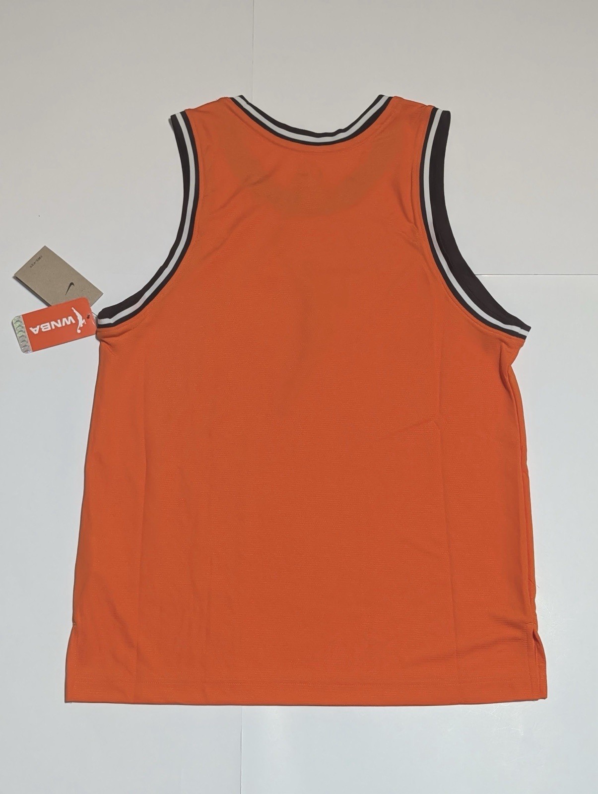 Nike Courtside Dri-FIT WNBA Logo Tank Top Jersey Orange DQ2400 820 Caitlin Clark gallery