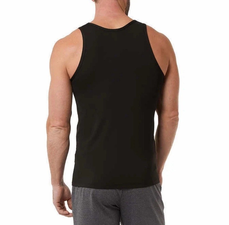 NWT 32 Degrees Cool Men's M Black Comfort Mesh Tank Top 3-Pack P1023 gallery