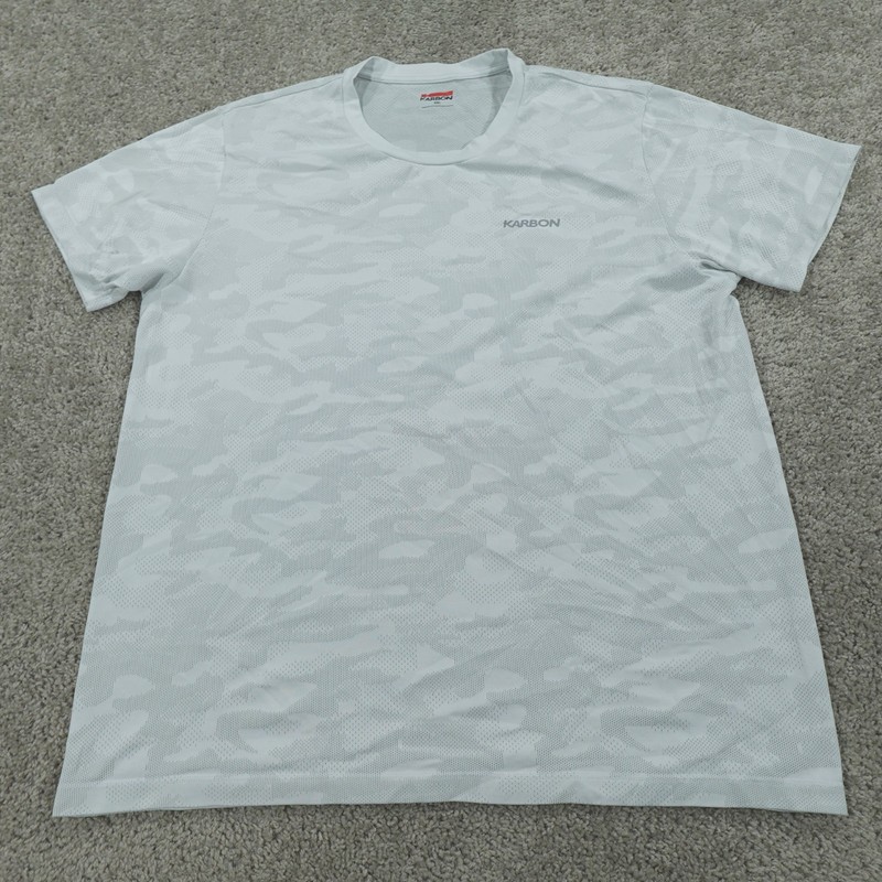 Karbon Shirt Mens XXL Performance Activewear Tee Camo Perforated Breathable gallery
