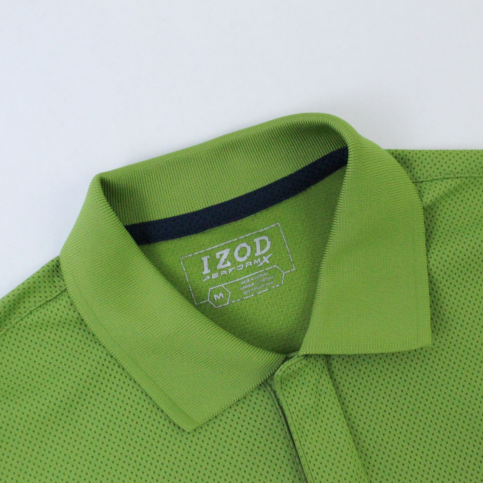 Izod PerformX Men's M Green 1/4 Zip Activewear Shirt Long Sleeve - Pre-Owned gallery