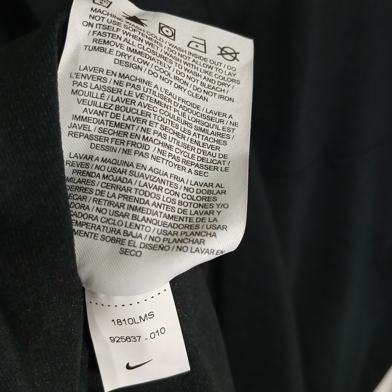 NEW Nike New Orleans Saints Mens Dri-FIT Quarter Zip Pullover Black Large 925637 gallery