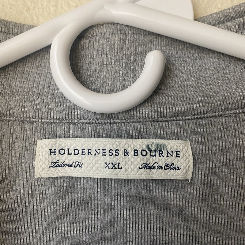 Holderness & Bourne The Robbins Pullover Mens 2XL 1/4 Zip Golf Fleece Sweatshirt gallery