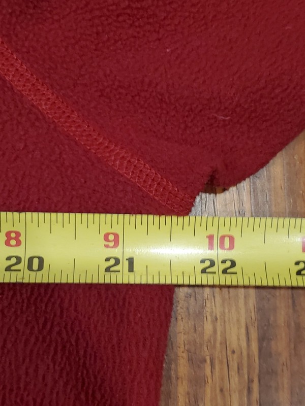 Marmot Pullover Red 1/4 Zip Polartec Classic Fleece Shirt Men's Medium Hiking gallery