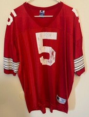 Champion Red/White Jersey Men’s Size XXL 52