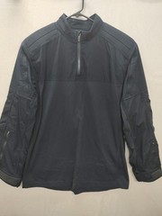 5.11 Tactical Pullover Mens Large Gray Quarter Zip Long Sleeve Shoulder Pad