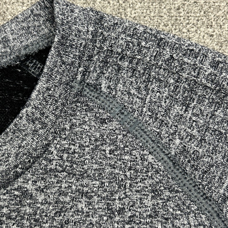 Lululemon Sweater Mens Large Gray Engineered Warmth Crew Neck Sweatshirt Wool gallery