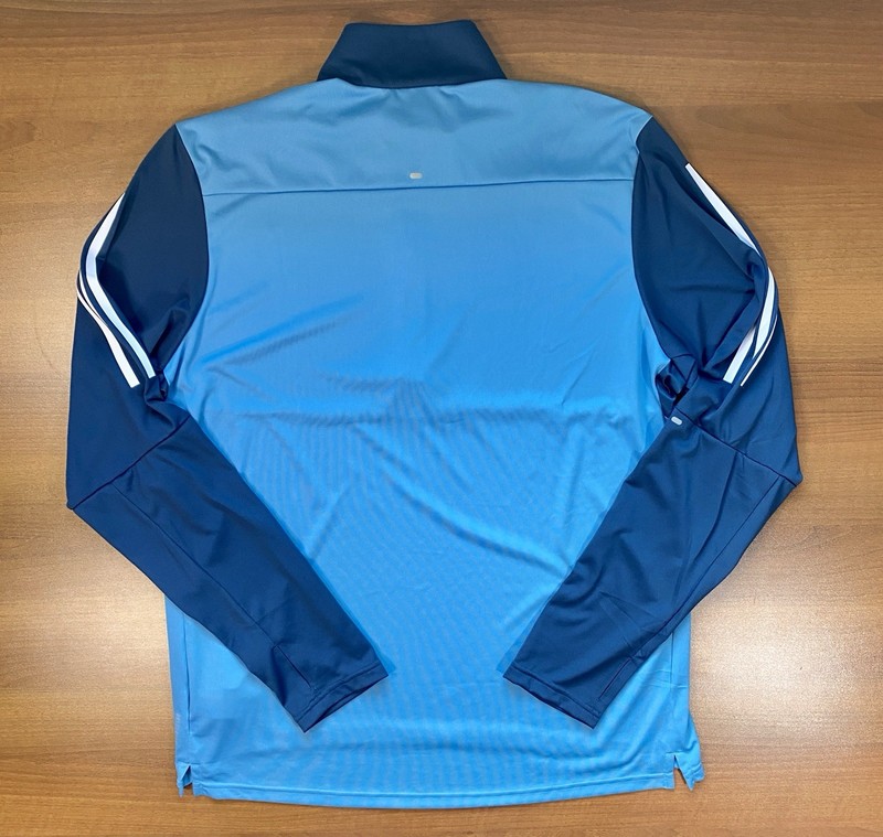 Adidas Running Men’s XL Performance 1/4 Zip Pullover Aeroready Triple Stripe gallery