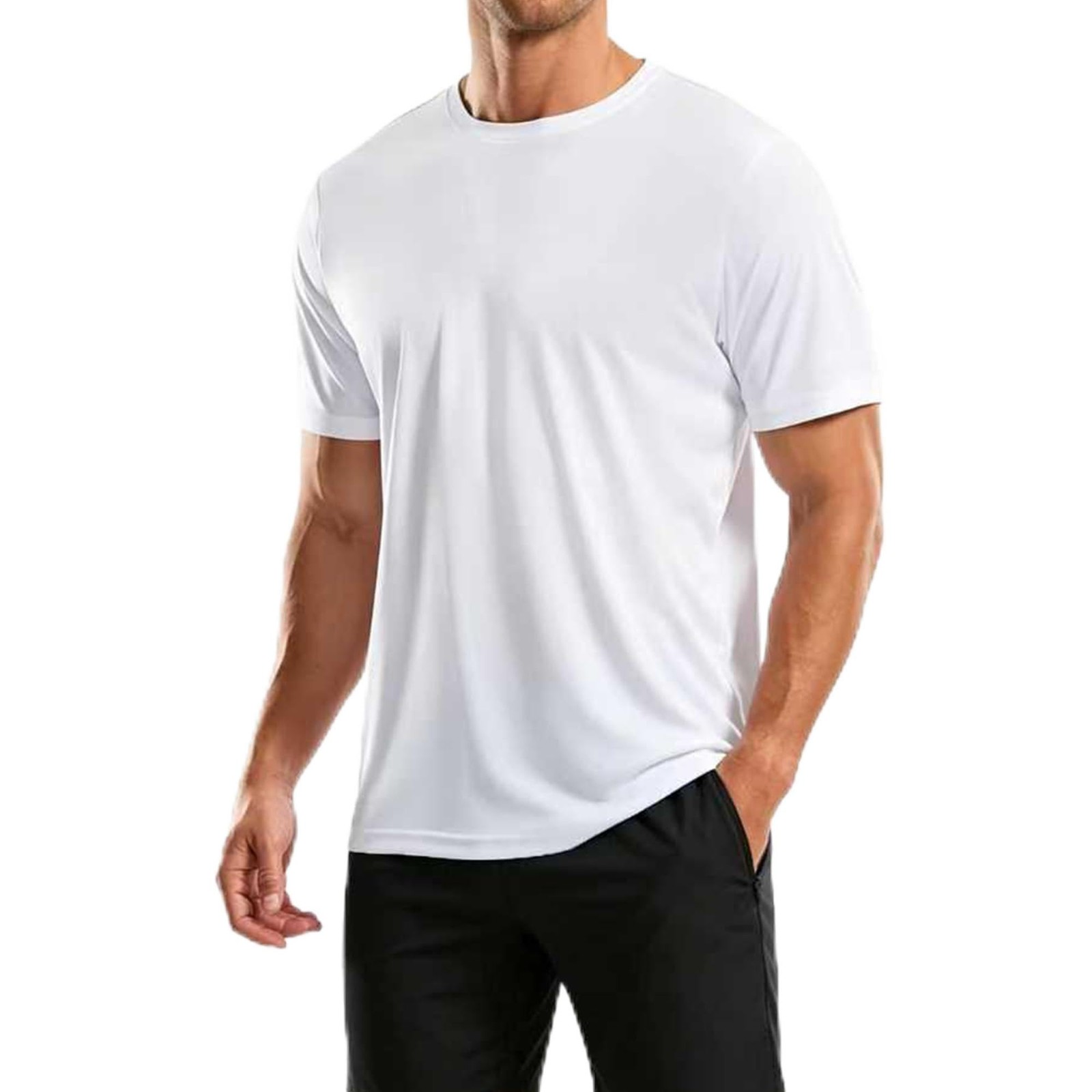 Swim Shirts for Men: UPF 50+ Sun Shirts SPF Rash Guard Quick-Dry Fishing T-Sh... gallery