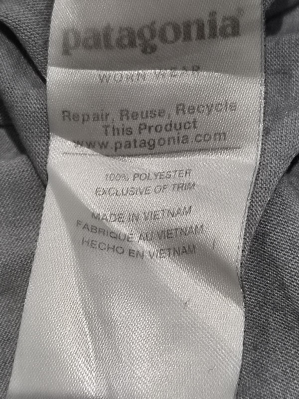 MENS PATAGONIA CAPILENE COOL TRAIL SHIRT SIZE LARGE gallery