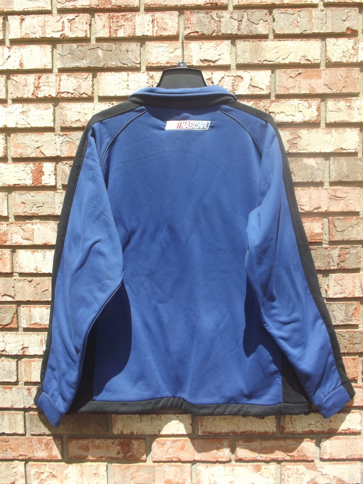 Nascar Winner's Circle Fleece Pullover Men's Sz L Blue Black Racing Daytona 500 gallery