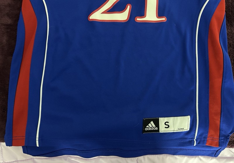 2011 Official Adidas KU Jayhawks Markieff Morris Jersey-S-Faded Auto-NBA Champ gallery