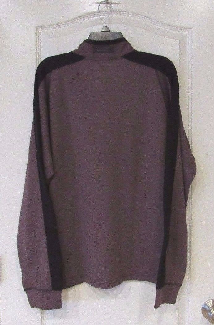 Hawke & Co. Pro Series 1/4 Zip Pullover Men's Wine HTHR Men's Sz. XL-XXL NWT gallery