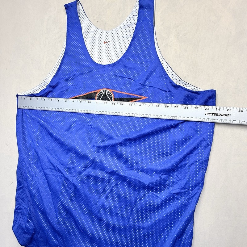 Vintage Nike Reversible Mesh Practice Jersey Navy Blue White Adult XXL gallery