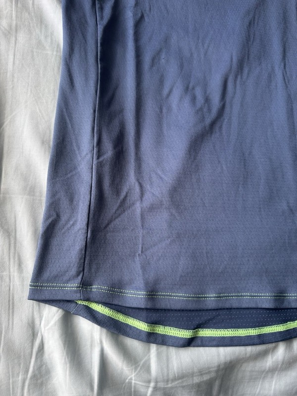 Nike Court Dri-Fit Tennis Shirt Tour Blue Player Issue Exclusive DR6548-491 XS gallery