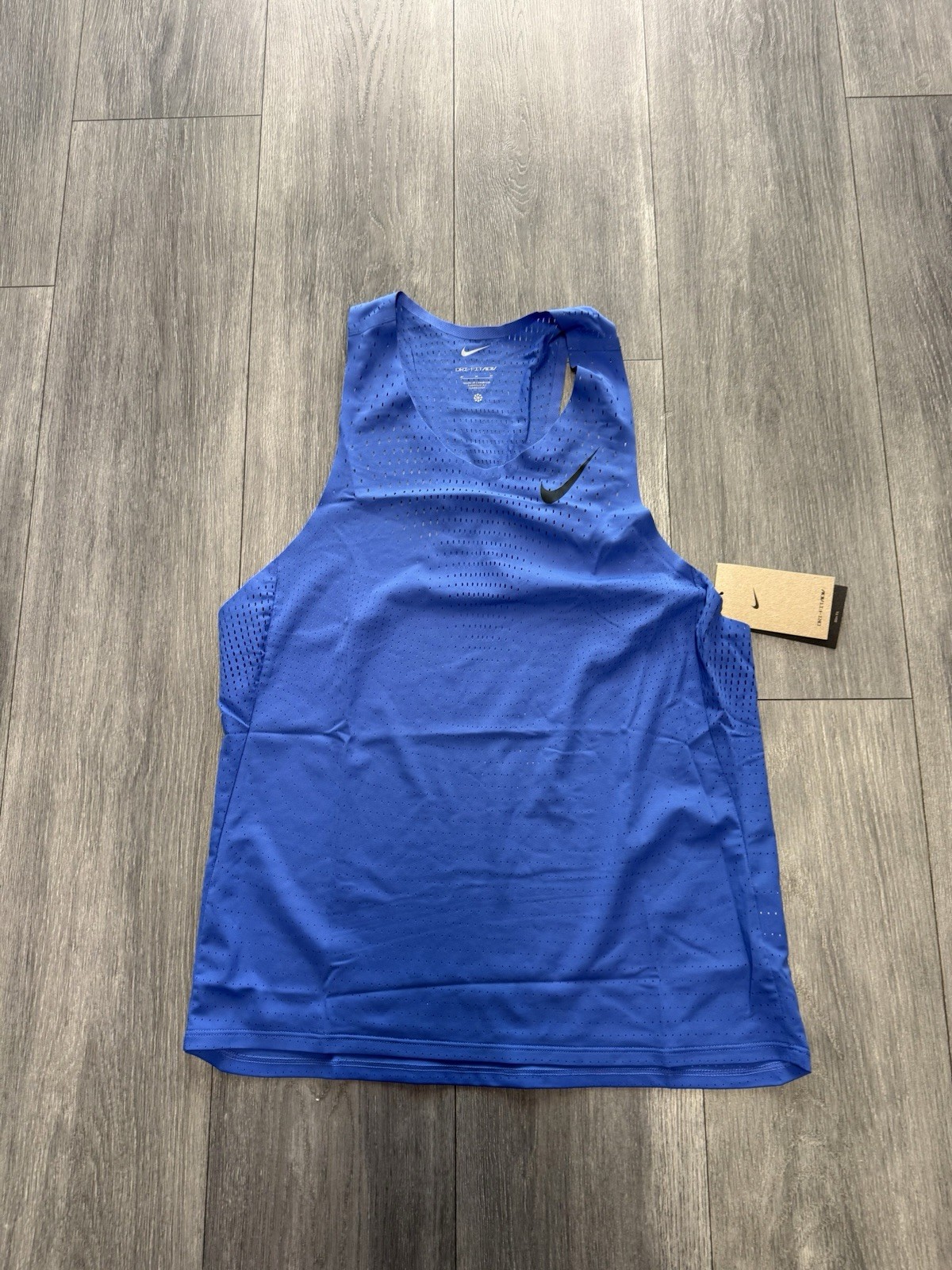 Nike DRI-FIT ADV Aeroswift Pro Elite Running Singlet Men's S FN4231-411 $90 NWT gallery