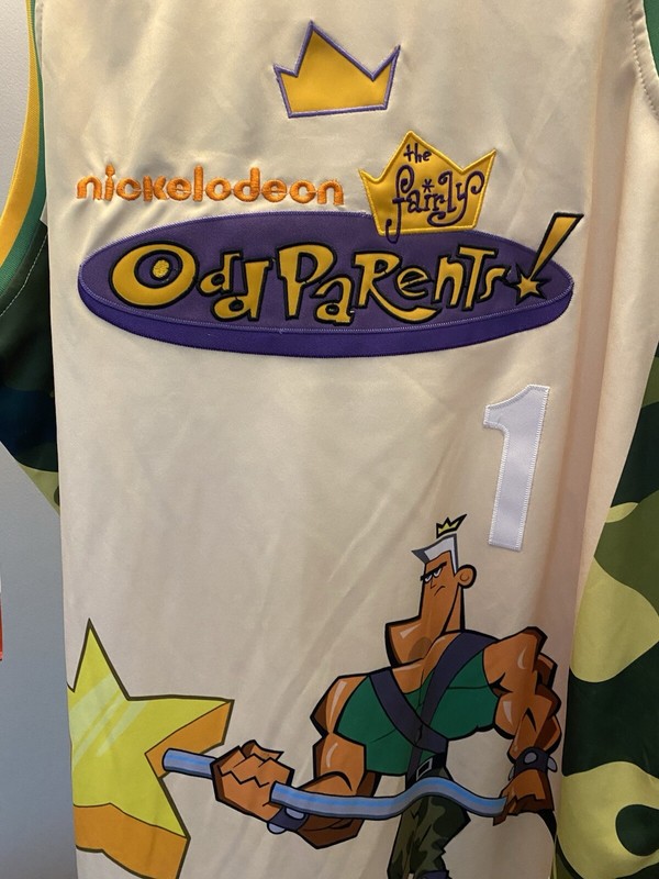 Headgear Classics "FAIRLY ODDPARENTS" SZ 5XL NWT JORGEN Jersey $110 RUNS SMALL gallery