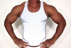 SLEEVELESS SILVER REFLECTIVE SHIRT SIZE SMALL