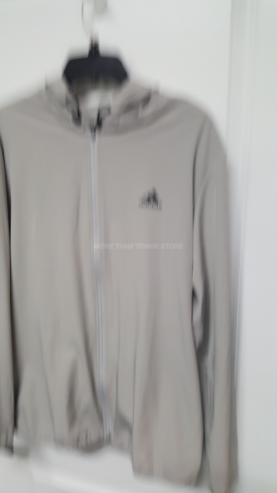 Adidas Essential Men's Golf - Multisport Windbreaker Jacket Grey Full Zip Size L gallery