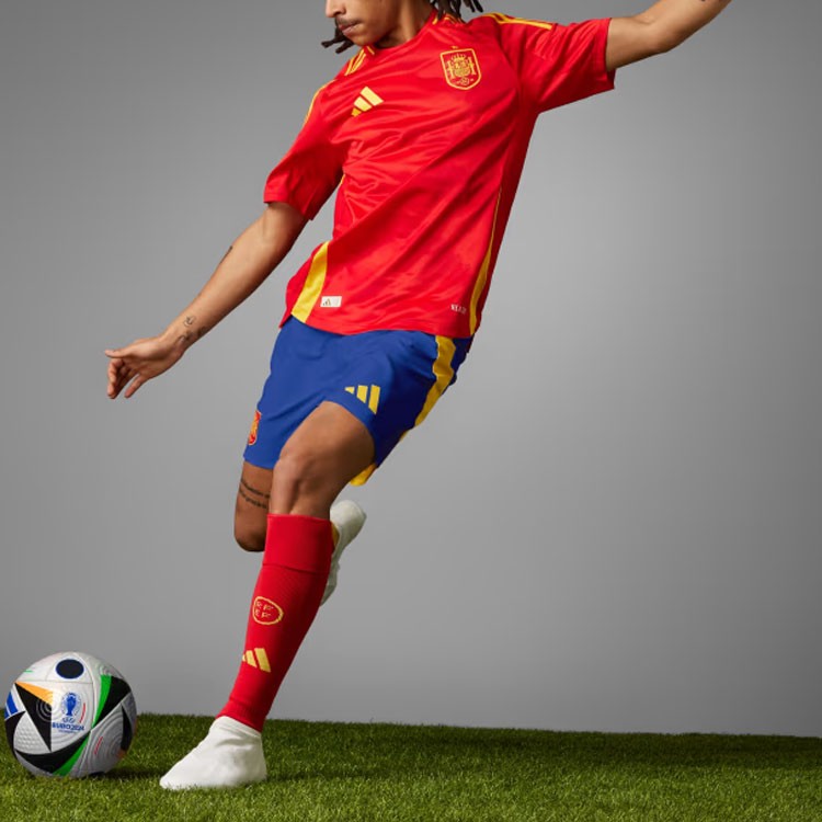 adidas Men's Spain 2024 Home Authentic Jersey Red IP9333 Size gallery