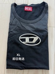 DIESEL A13601 Men Black T-BRICO faded tank top Size: XL NEW