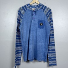 Vissla Men’s 100% Cotton Lightweight Hodded Shirt Size L Beach, Travel, Bohemian