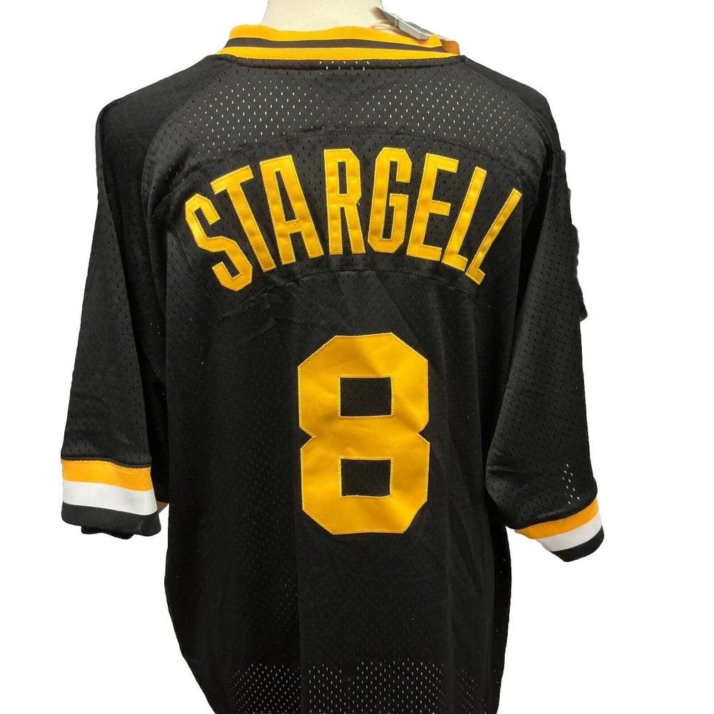 Mitchell & Ness Willie Stargell #8 Pittsburgh Pirates Jersey 3XLT New $350