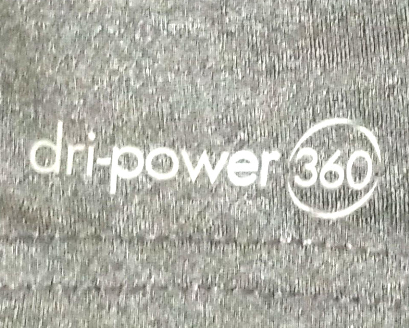 Russell Dri-power 360 Hoodie Men XL Gray Training Fit S/Sleeve Zip Pocket Gym gallery